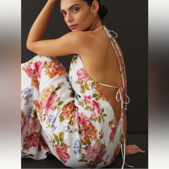 Reformation Selia Linen Dress - Picture 2 of 5